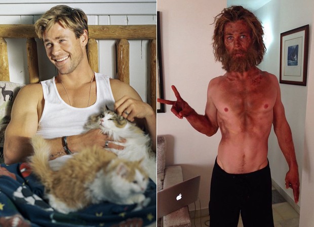 Foto: Chris Hemsworth, que viveu o Thor no cinema, chocou ao