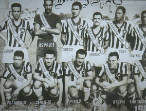 Botafogo, campeão carioca 1948, Geninho (Foto: Reprodução SporTV)