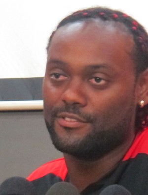 Vagner Love Flamengo (Foto: Fred Huber / Globoesporte.com)