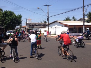 Evento comemorou o Dia Mundial Sem Carro (Foto: Abinoan Santiago/G1)