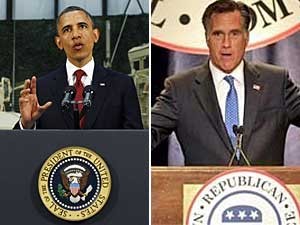 Barack Obama e Mitt Romney (Foto: Reuters e AP Photo )