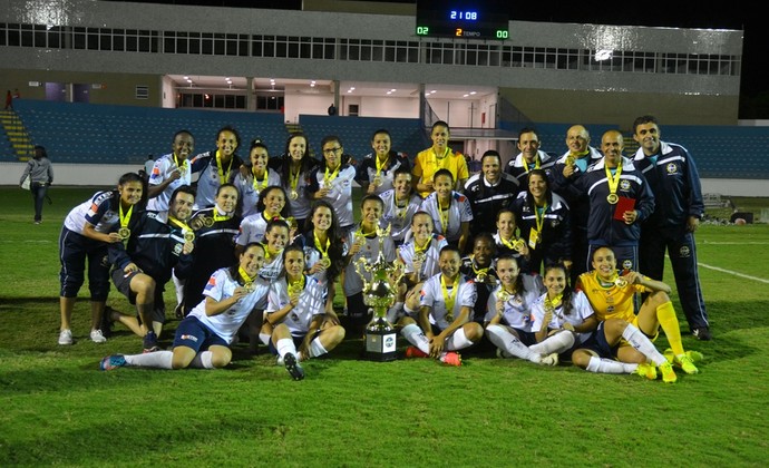 São José campeão paulista futebol feminino 2014 Martins Pereira (Foto: Tião Martins/ PMSJC)
