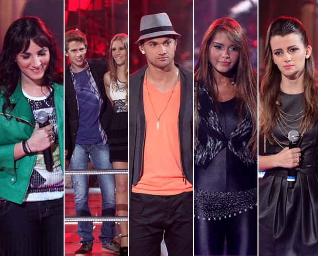 Samantha, Bruno &amp; Camila, Diego, Karol e Ju Gomes estão fora da competição (Foto: The Voice Brasil/TV Globo)