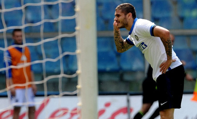 Mauro Icardi internazionale gol Catania (Foto: Agência Getty Images)