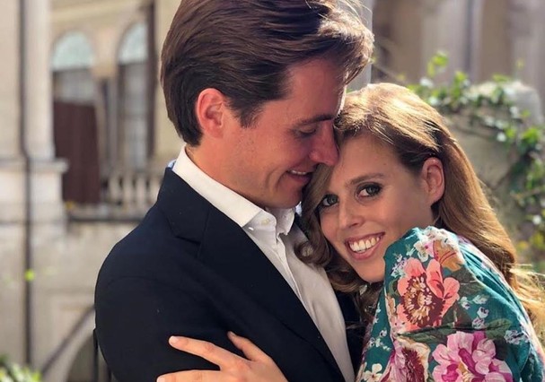 Princesa Beatrice anuncia noivado com milionário italiano (Foto: Reprodução/Instagram ) Princesa Beatrice anuncia noivado com milionário italiano (Foto: Reprodução/Instagram )