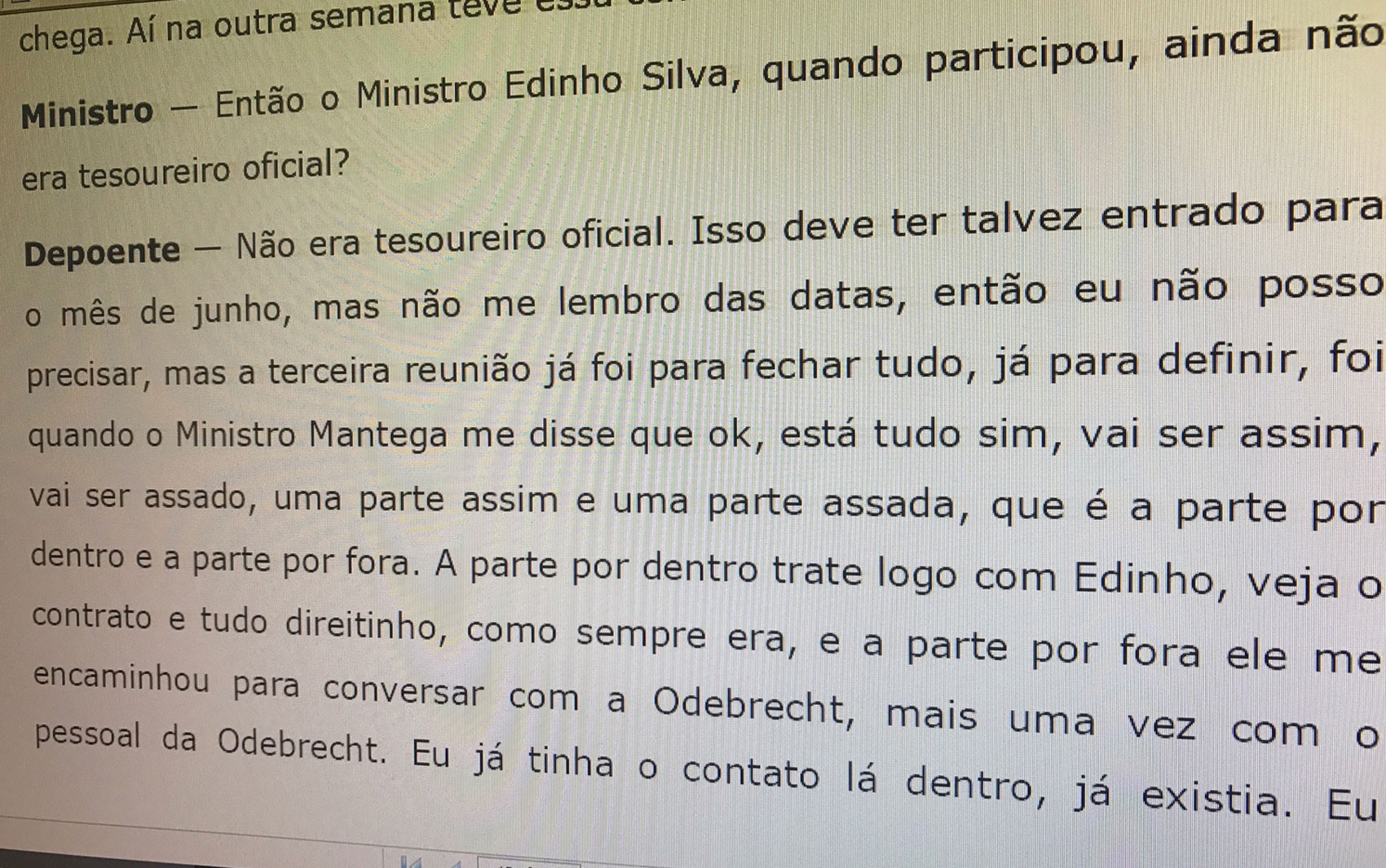 Depoimento de Mônica Moura ao TSE