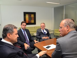 Reunião foi realizada na Sedinor em Belo Horizonte. (Foto: Carlos Humberto?Sedinor)
