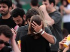 Bruno Gissoni beija muito no Lollapalooza: 'Só curtindo o show'