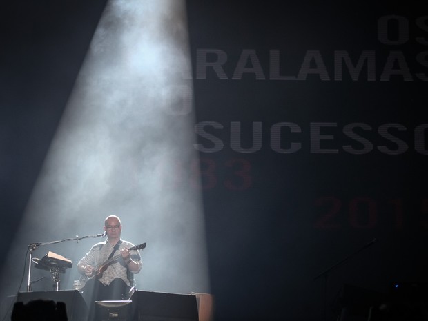 Herbert Vianna no show dos Paralamas do Sucesso no Rock in Rio (Foto: Fabio Tito/G1)