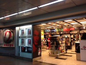 Loja da Dufry no aeroporto de Guarulhos (Foto: Nathália Duarte/G1)