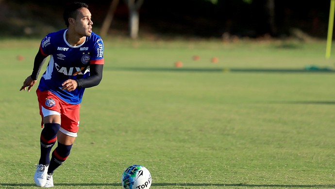 Edigar Junio; Bahia (Foto: Felipe Oliveira/Divulgação/EC Bahia)