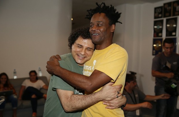 Frejat e Tony Garrido  (Foto: Marcos Serra Lima / Ego)