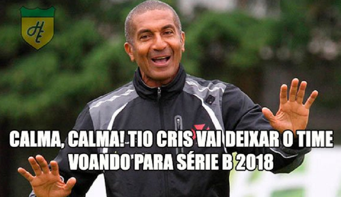 Cristóvão Borges é alvo de zoação na internet (Foto: Reprodução)