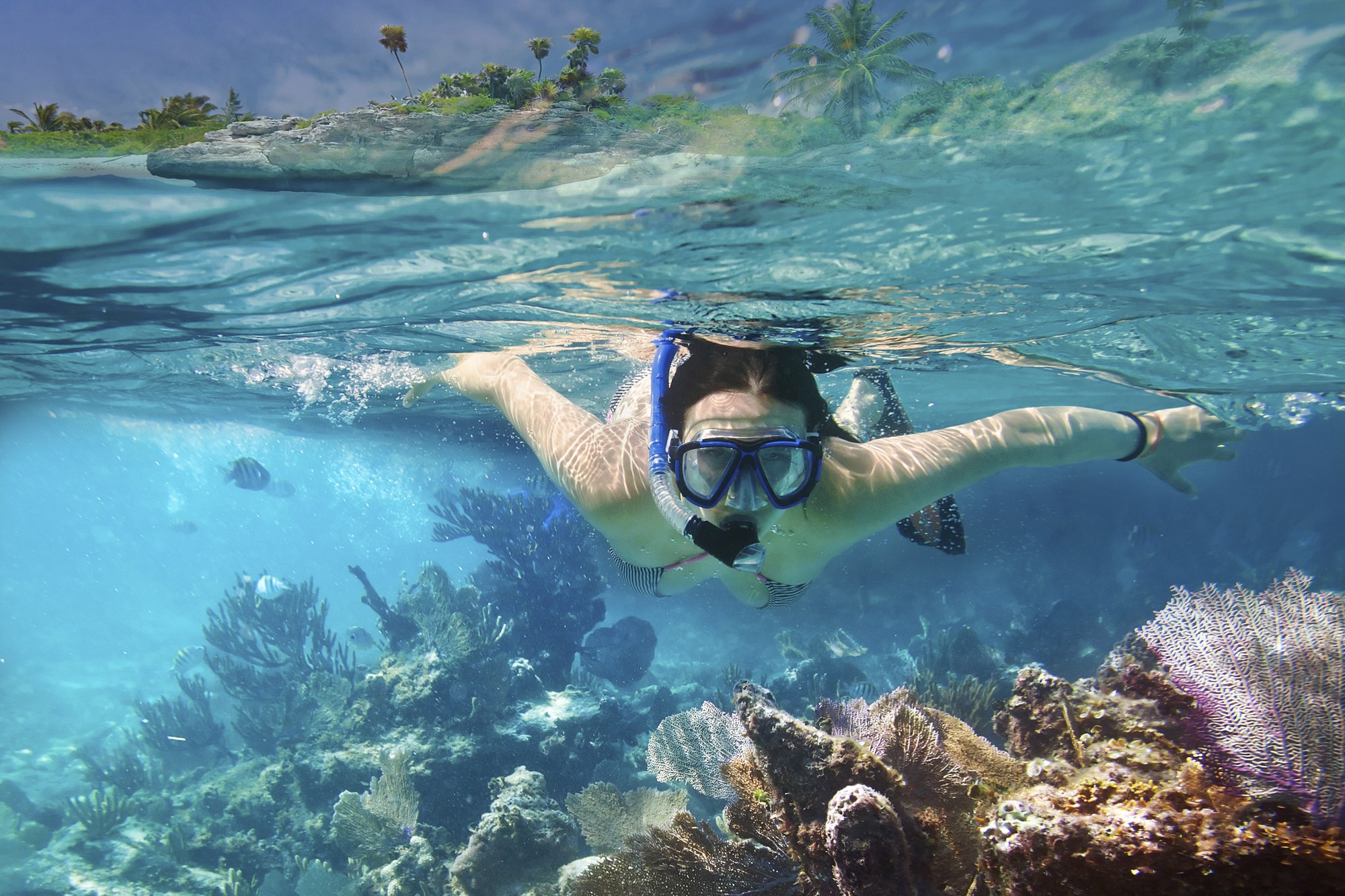 snorkeling, mergulho, praia, verão, férias, viagem (Foto: Thinkstock)