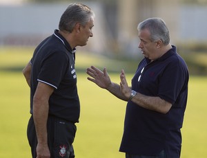 roberto andrade tite corinthians (Foto: Daniel Augusto Jr./ Agência Corinthians)