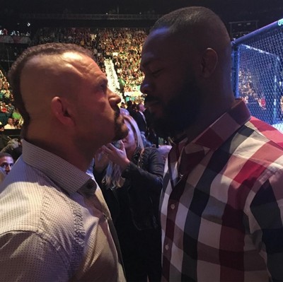 Jon Jones Chuck Liddell MMA UFC (Foto: Reprodução/Instagram)