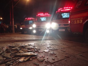 Explosão deixou feridos no Tigre (Foto: Waldson Costa/G1)