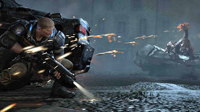 Gears of War 4 mantém o estilo da série mas apresenta novos protagonistas (Foto: Reprodução/Daily Express)
