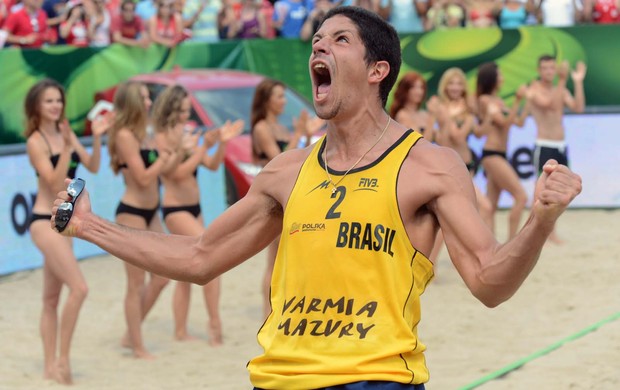 álvaro filho, vôlei de praia (Foto: Divulgação / FIVB)