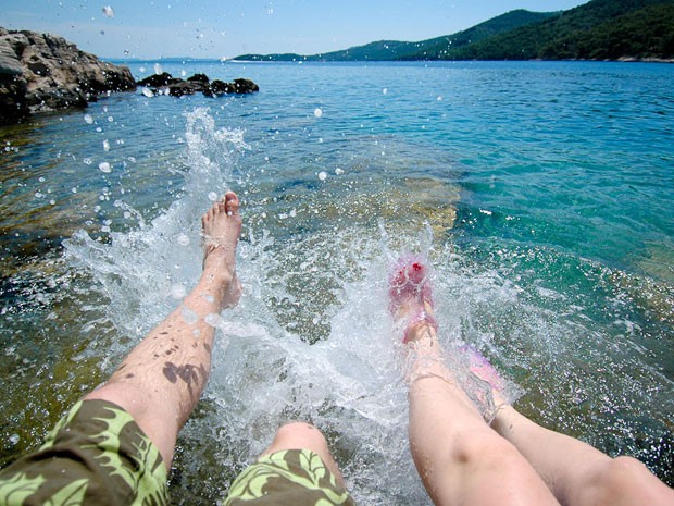 Foto do projeto Feet First, de Tom Robinson, na Croácia (Foto: Divulgação/Tom Robinson)