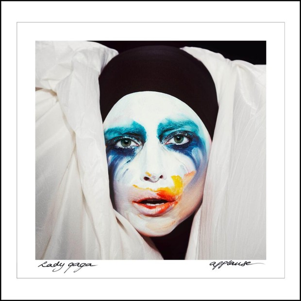 Capa do single ‘Applause’, de Lady Gaga (Foto: Twitter/ Reprodução)