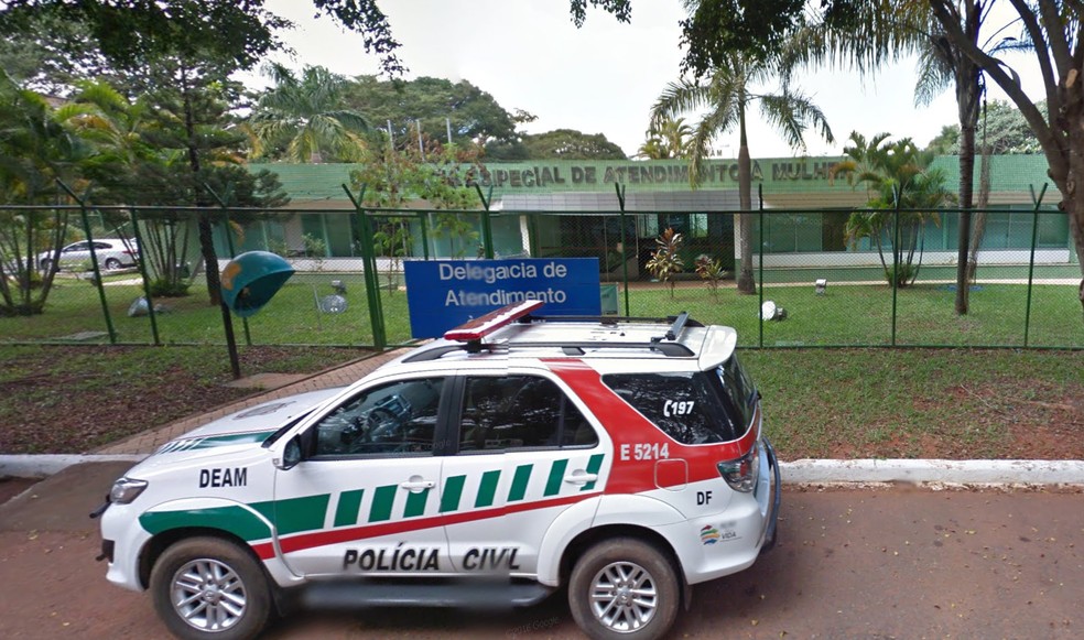 Delegacia de Atendimento à Mulher de Brasília (Foto: Google Maps / Divulgação)
