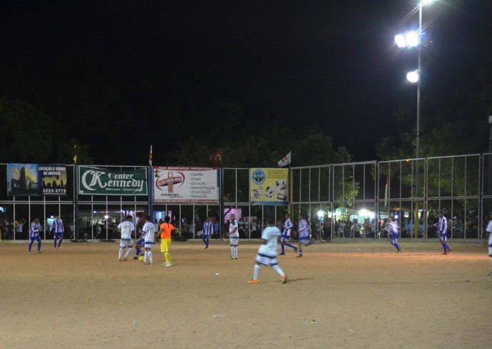 Lance do jogo entre Arábia Saldita e Birmânia, Copa Marcílio Dias, AP (Foto: Wellington Costa/GE-AP)