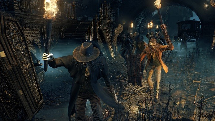 Bloodborne traz movimentações bastante fluídas. (Foto: Divulgação)