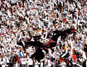 Torcida São Paulo, São Paulo x Atlético-MG (Foto: Marcos Ribolli)
