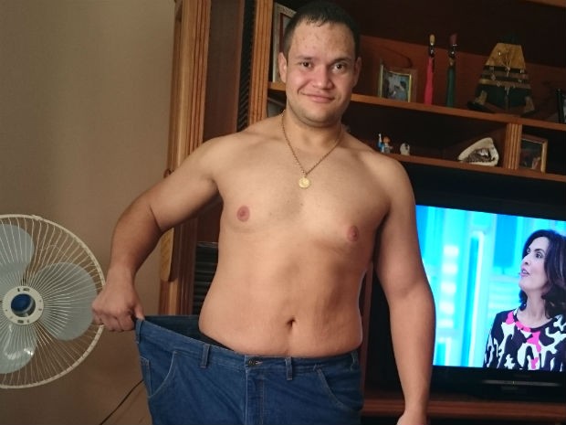 Com a ajuda de personal trainer e nutricionista, Marcelo quer chegar a 95 kg (Foto: Marcelo Gualtieri/Arquivo Pessoal) Com a ajuda de personal trainer e nutricionista, Marcelo quer chegar a 95 kg (Foto: Marcelo Gualtieri/Arquivo Pessoal)