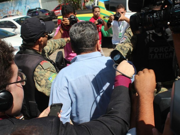 Agrimensor é preso por fazer laudos falsos das terras no Piauí  (Foto: Catarina Costa/G1)