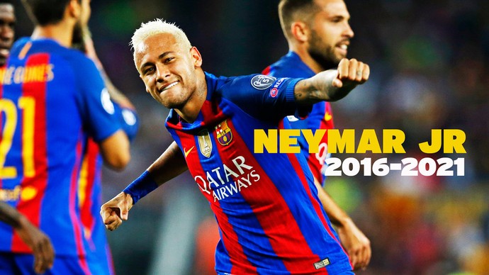 Neymar renovação Barcelona (Foto: Divulgação/Site oficial do Barcelona)