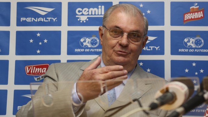 Gilvan de Pinho Tavares, presidente do Cruzeiro (Foto: Washington Alves/Light Press)