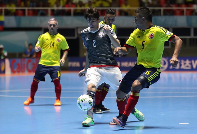 Colômbia Paraguai oitavas de final do Mundial de Futsal (Foto: Getty Images/Fifa)