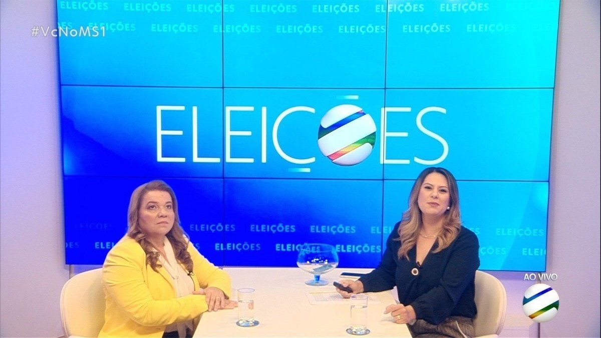 Giselle Marques Candidata Ao Governo De Ms Entrevistada Na Tv