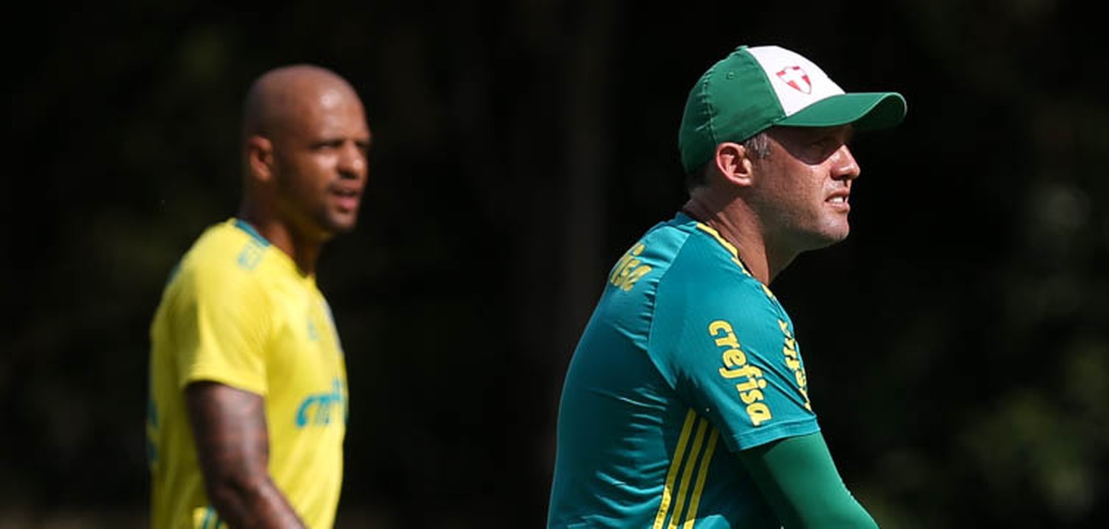  Em rede social, Felipe Melo se despede de Eduardo Baptista: 'Desejo muito sucesso'