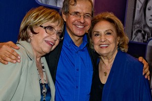 Nathalia Timberg, Hermes Frederico e Eva Wilma (Foto: Mariana Viana) Nathalia Timberg, Hermes Frederico e Eva Wilma (Foto: Mariana Viana)