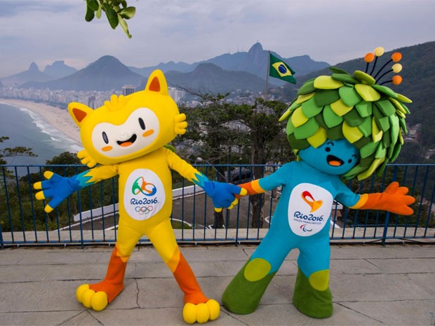 Vinícius e Tom são os mascotes dos Jogos Olímpicos (Foto: Instagram/@viniciusrio2016)