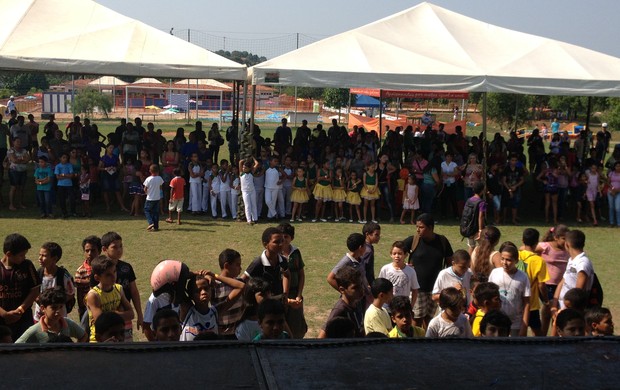 Mais de 4 mil pessoas estiveram no Esporte e Cidadania, em Araguaína (Foto: Vilma Nascimento/ GE TO)