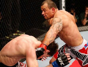 UFC John Cholish e Gleison Tibau (Foto: Agência Getty Images)