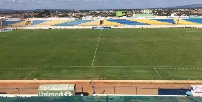 guarani de juazeiro x central estádio romeirão (Foto: André Ráguine / GloboEsporte.com)