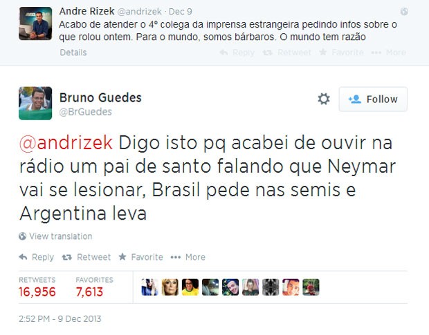 Será que ia se concretizar? (Foto: Reprodução/Twitter)