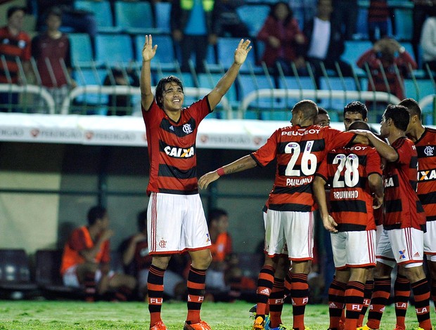 Marcelo Moreno gol Flamengo x ASA (Foto: Fabio Castro / Ag. Estado)