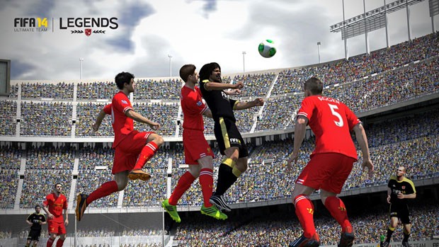 Imagem do Fifa 14 mostra o jogador Carlos Valderrama em ação, (Foto: Reprodução) Imagem do Fifa 14 mostra o jogador Carlos Valderrama em ação, (Foto: Reprodução)