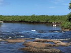 Aline Fanju posa de biquíni em rio no Sul da Bahia: 'Feliz ano novo'