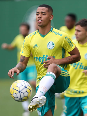 Gabriel Jesus Palmeiras (Foto: Cesar Greco/Ag Palmeiras/Divulgação)