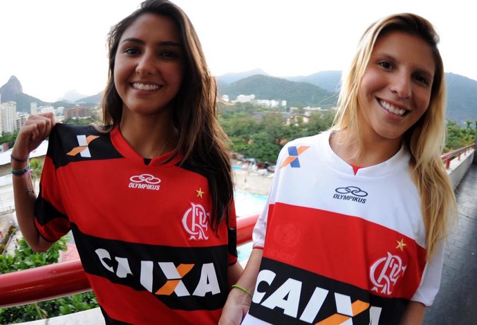 Camila Ururahy e Marcela Pereira nado sincronizado flamengo (Foto: Reprodução/Facebook)