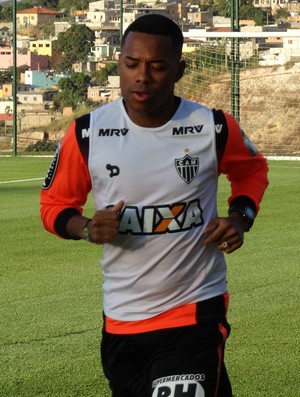 Robinho, atacante do Atlético-MG (Foto: Fernando Martins Y Miguel)