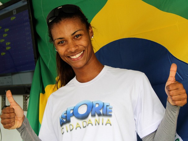 A atleta olímpica de remo Luana Bartholo (Foto: Divulgação/Maria Luiza Lastres)