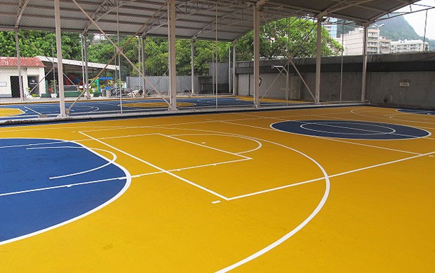 Botafogo quadra poliesportiva General (Foto: André Casado / Globoesporte.com)